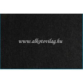 Pihe-puha egyszínű filc anyag 20 x 30 cm - FEKETE