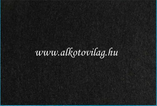 Pihe-puha egyszínű filc anyag 20 x 30 cm - FEKETE