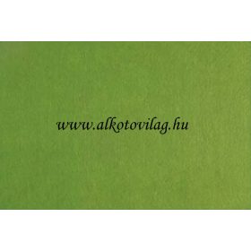 Pihe-puha egyszínű filc anyag 20 x 30 cm - FŰZÖLD