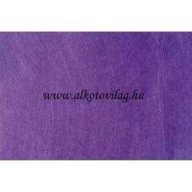 Pihe-puha egyszínű filc anyag 20 x 30 cm - SÖTÉTLILA