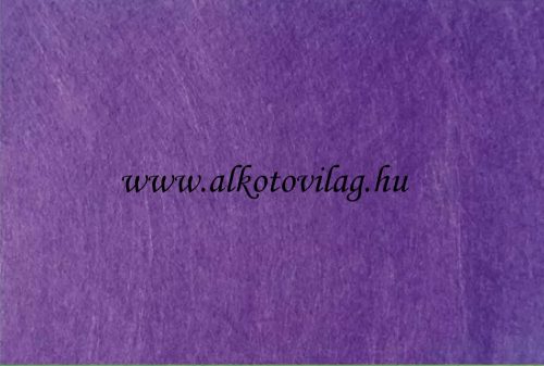 Pihe-puha egyszínű filc anyag 20 x 30 cm - SÖTÉTLILA