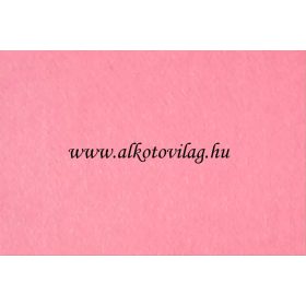   Pihe-puha egyszínű filc anyag 20 x 30 cm - VILÁGOS RÓZSASZÍN
