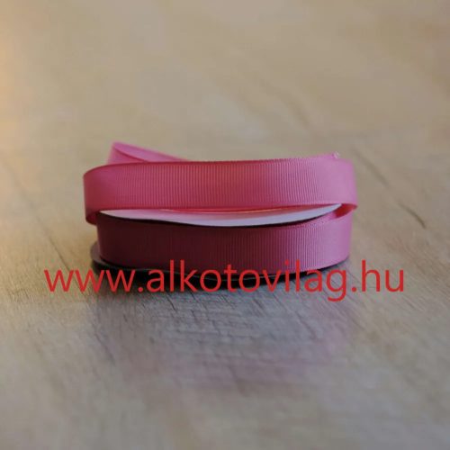 Ripsz szalag - 15 mm - ANTIK RÓZSASZÍN