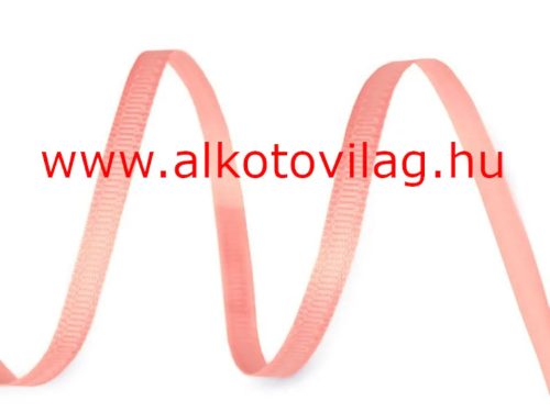 Ripsz szalag - 4 mm - BARACKVIRÁG