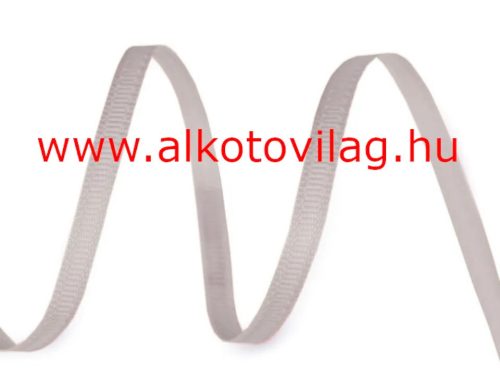 Ripsz szalag - 4 mm - VILÁGOSSZÜRKE