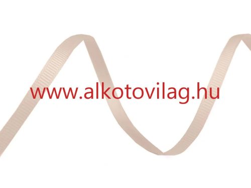 Ripsz szalag - 5 mm - BÉZS