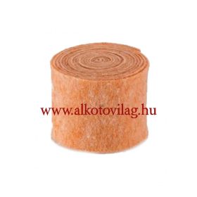 100 % Gyapjúfilc ÉLÉNK BARACK MELANGE - 15x50 cm
