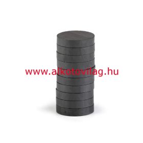 Erős mágnes 20 mm átmérőjű - 10 db - CSOMAG ÁR